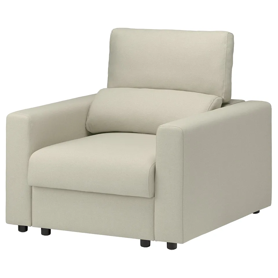 MALMKÖPING Armchair, Tibbleby light beige