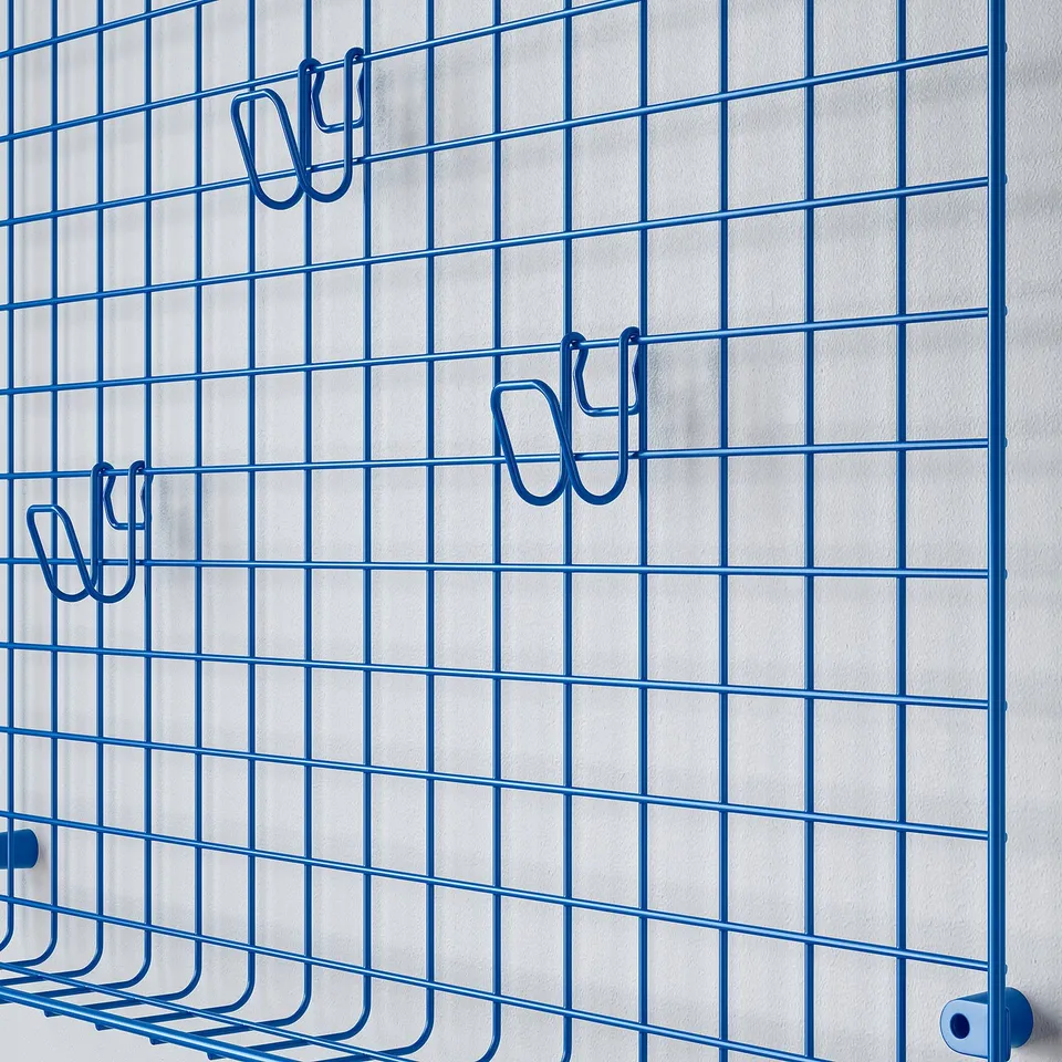 part: GREJIG wall grid with rail