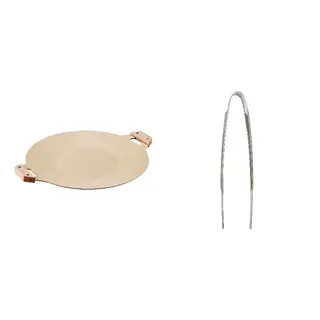 FINMAT/SKÄGGTORSK set: grill pan + cooking tweezers