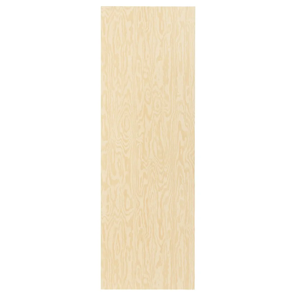 KALBÅDEN pine-lookalike front, plain, light beige, rectangular, simple, wooden-patterned.