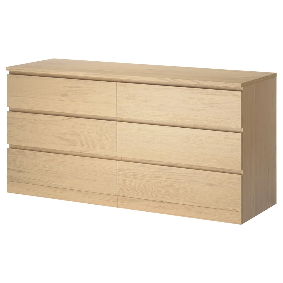 part: MALM chest of 6 drawers