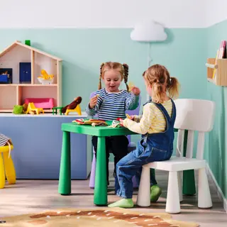 table + chair + stool set: children's table + children's chair + children's stool
