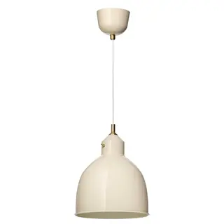 RÖDFLIK pendant lamp, light beige