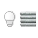 ANKARLÄGG/LADDA set: LED nightlight with sensor + rechargeable battery