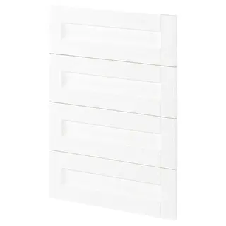 METOD 4 fronts for dishwasher, Enköping white/wood effect, 60 cm