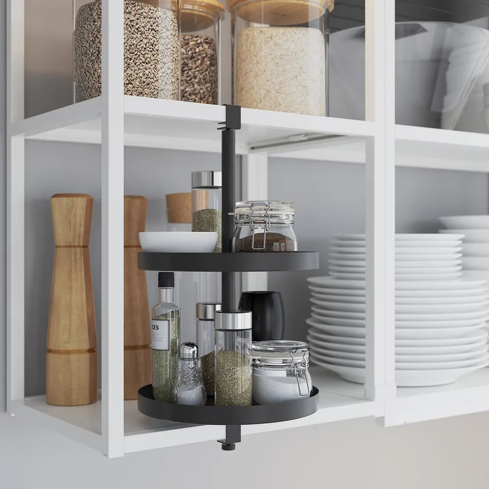 part: ENHET wall frame with shelves