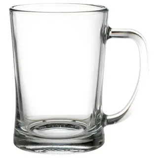 MJÖD beer tankard, clear glass, 60 cl