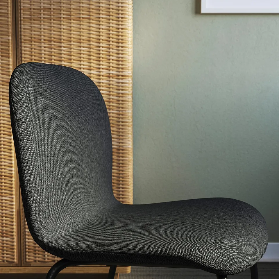 SKÅLSTA Seat shell, Knäbäck dark grey