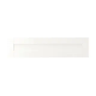 SANNIDAL drawer front, white, 80x20 cm