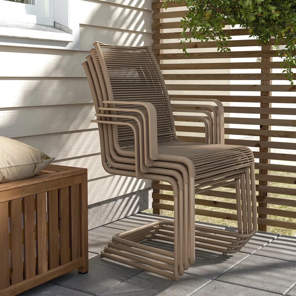 part: VÄSMAN chair with armrests, outdoor