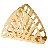 TILLSTÄLLNING napkin holder, brass-colour, Length 19 x Width 5.5 x Height 14 cm