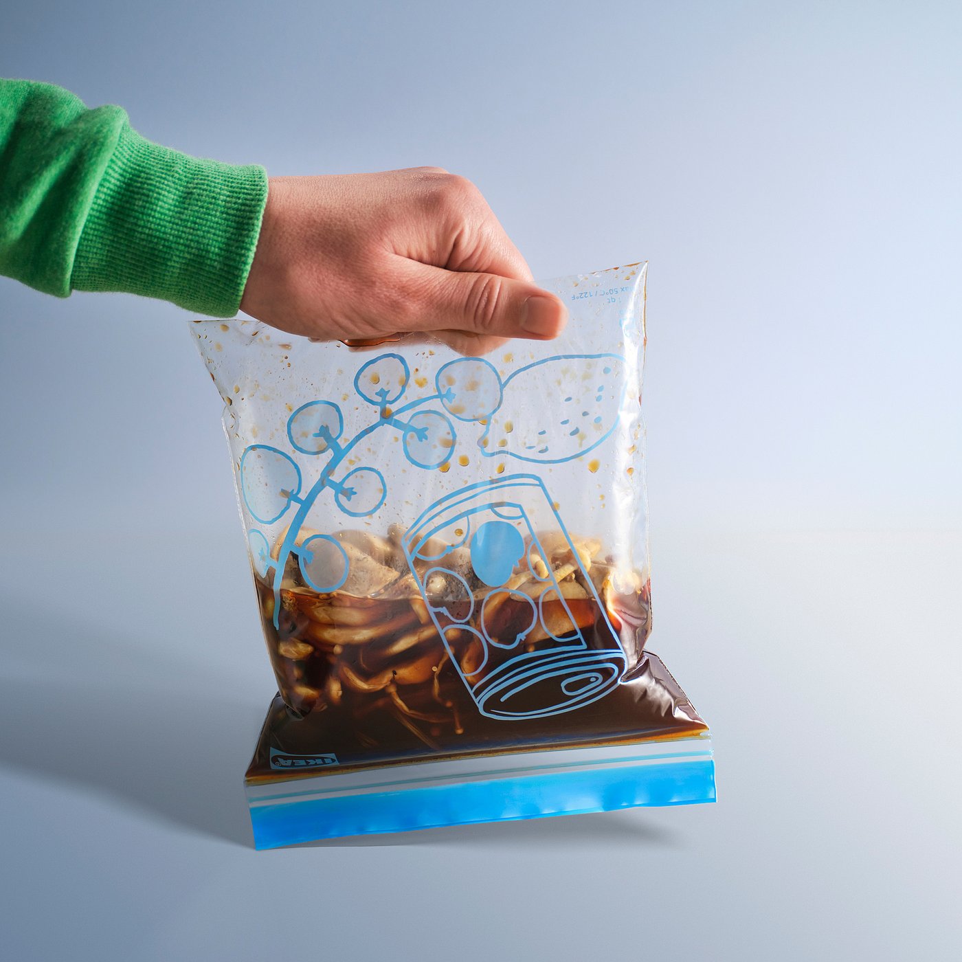 part: ISTAD resealable bag