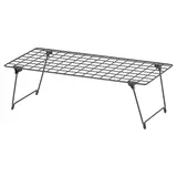 GREJIG shoe rack, grey, 58x27x17 cm