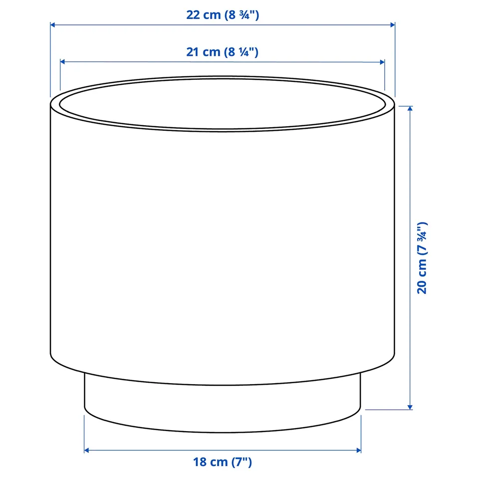 part: SANDKÖRSBÄR plant pot
