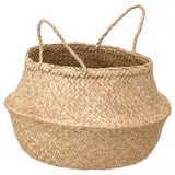 FLÅDIS basket, seagrass, 25 cm