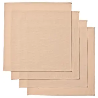 SVARTSENAP napkin, beige, Length 35 x Width 35 cm