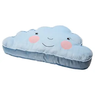 FJÄDERMOLN cushion, light blue, Length 59 x Width 34 cm
