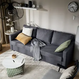 FRIHETEN/PERSBOL set: 3-seat sofa-bed + armchair