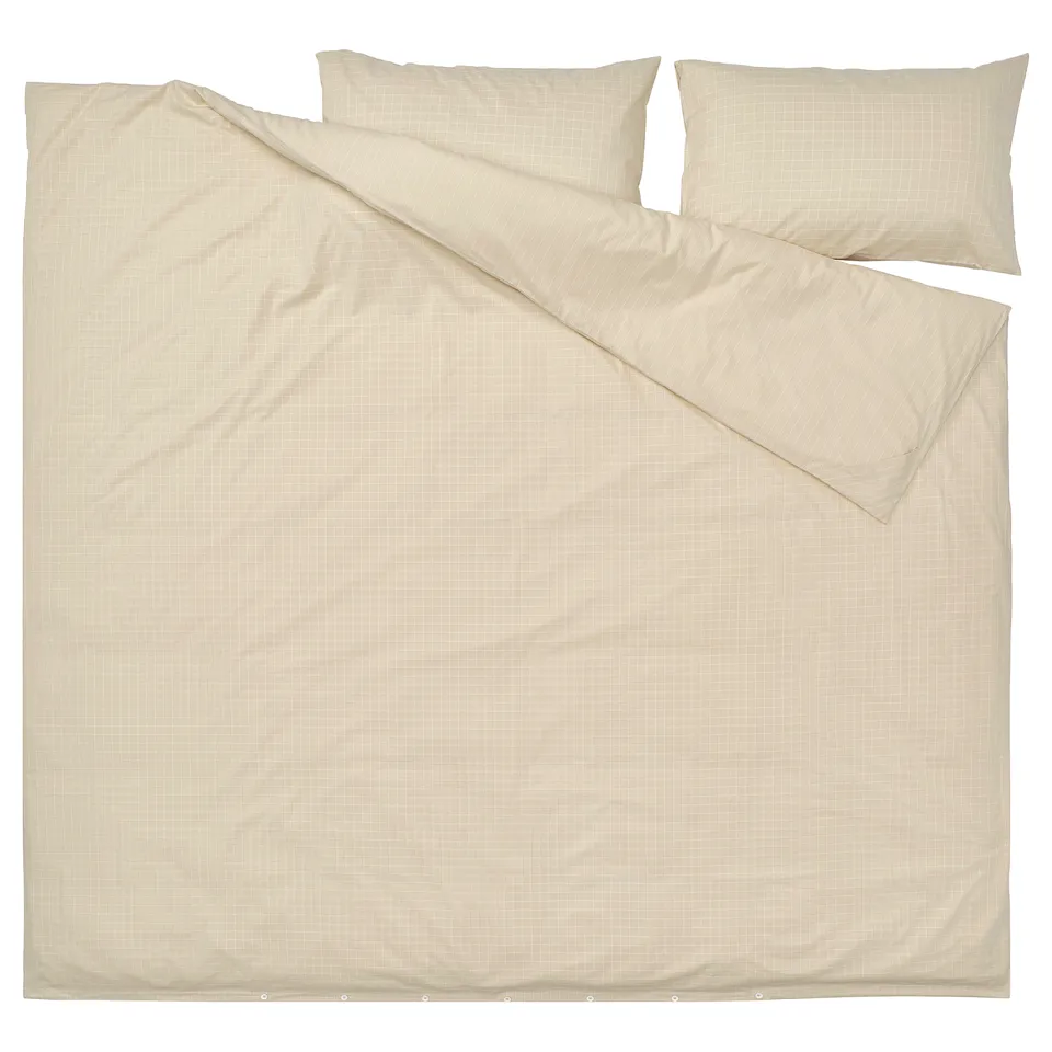 part: DOFTAKLEJA duvet cover and 2 pillowcases