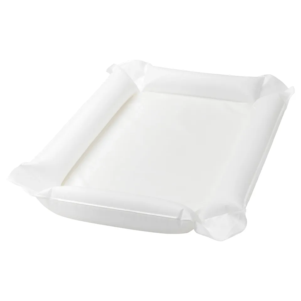 SKÖTSAM Babycare mat with cover, grey, 53x80 cm