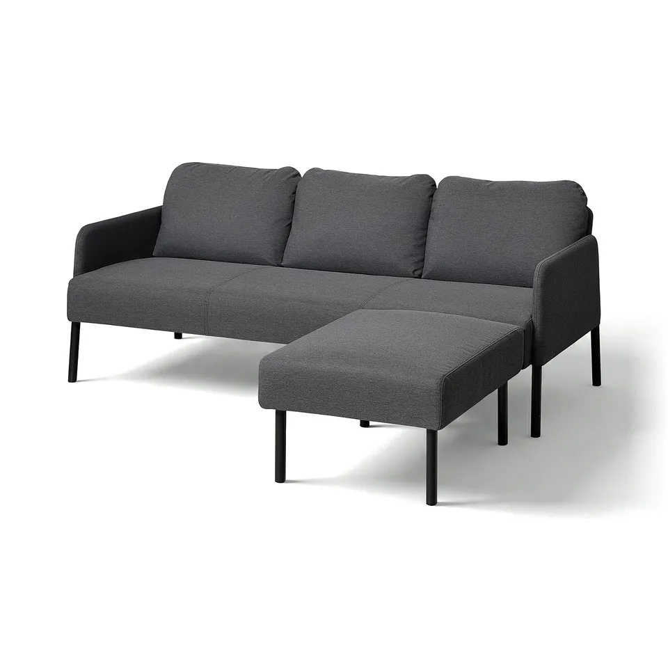 part: GLOSTAD 3-seat sofa with chaise longue