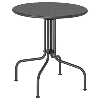 LÄCKÖ table, outdoor, grey, 70 cm