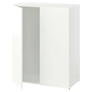 LASTARE frame with doors, white, 80x42x100 cm
