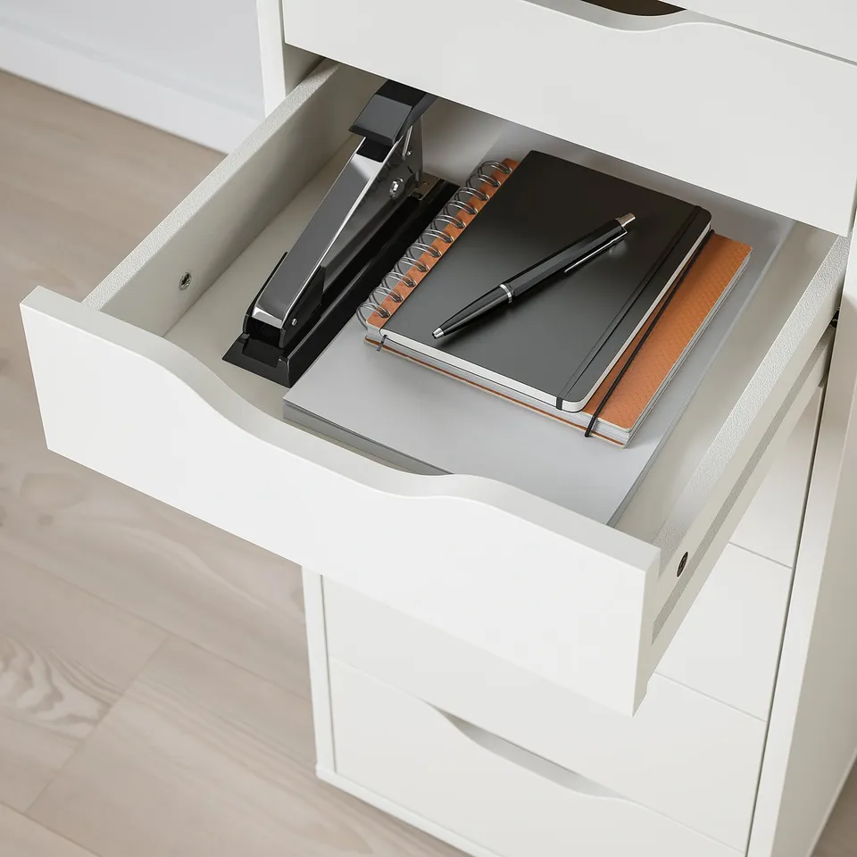 part: ALEX drawer unit with 9 drawers