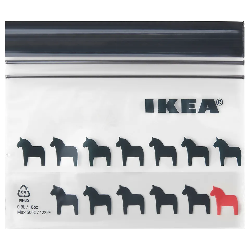 part: ISTAD resealable bag