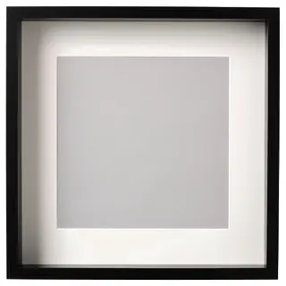 SANNAHED frame, black, 35x35 cm