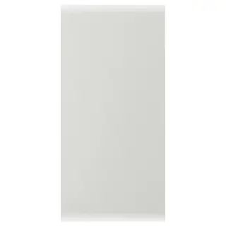 ASPUDDEN cover panel, light grey, 39x81 cm