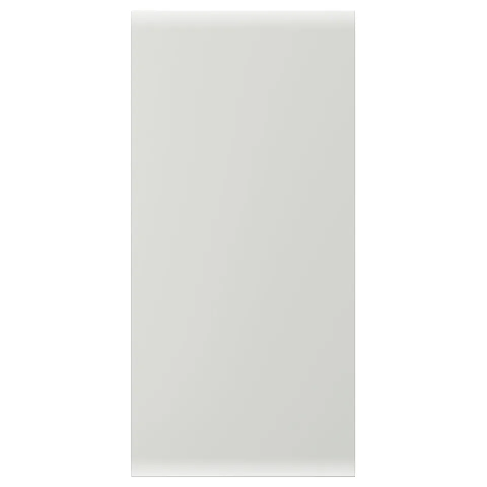 ASPUDDEN Cover panel, light grey, 39x81 cm