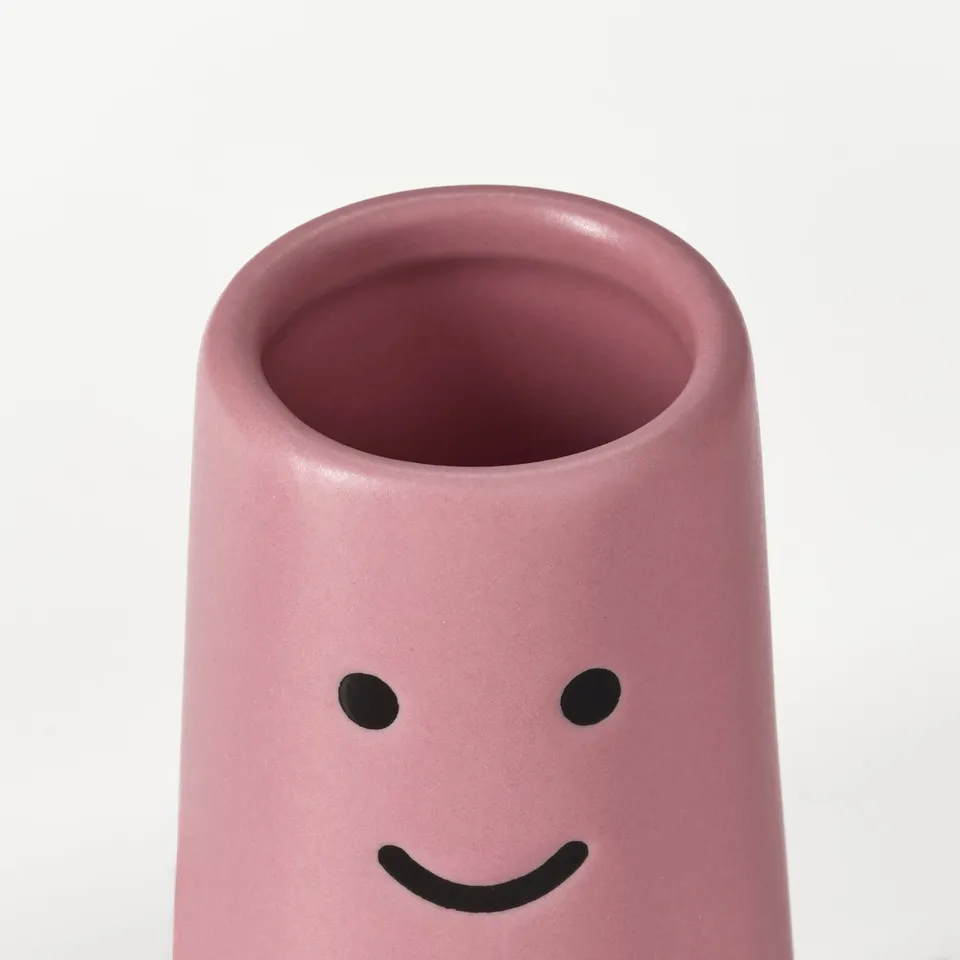 FRÖVÄXT Vase, pink, 10 cm