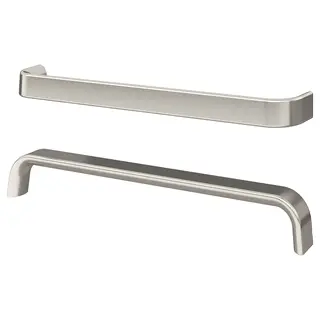 KALERUM handle, stainless steel colour, 266 mm