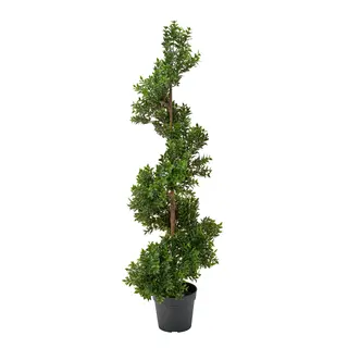 FEJKA artificial potted plant, in/outdoor/Box green, 15 cm