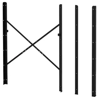 BROR post, black, 110 cm