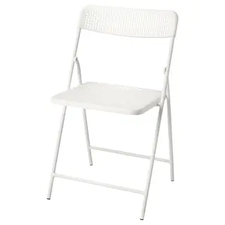 TORPARÖ chair, outdoor, foldable/white