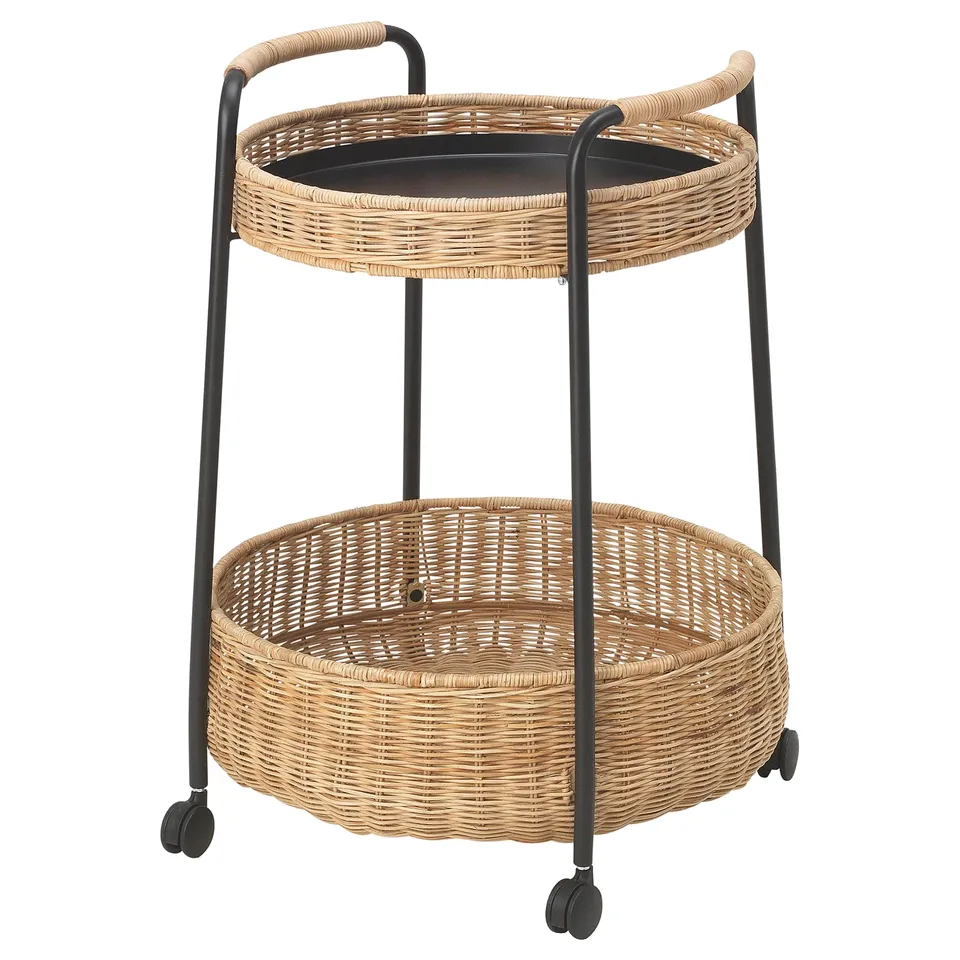 part: LUBBAN trolley table with storage