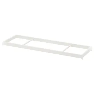 KOMPLEMENT clothes rail, white, 100x35 cm