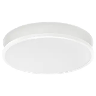 SJÖMANSKAP LED ceiling lamp, dimmable/rounded, Height 9 cm