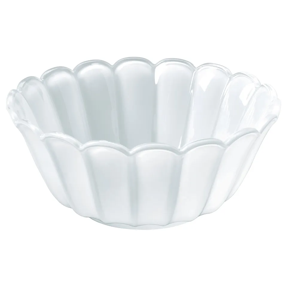 SMÅNÄCKROS Decorative bowl, white, 15 cm