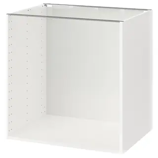 METOD base cabinet, white, 80x60x80 cm