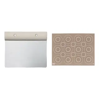 BAKTRADITION/LÄTTBAKAD set: dough cutter + baking mat