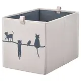 BARNDRÖM box, beige, 26x37x26 cm