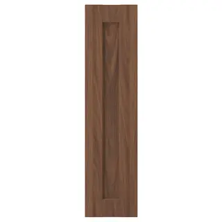 ENKÖPING door, brown walnut effect, 20x80 cm