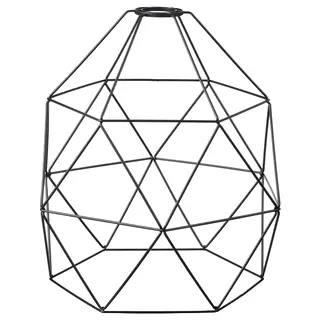 BRUNSTA pendant lamp shade, black, 30 cm