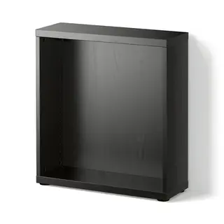 BESTÅ frame, black-brown, 60x20x64 cm