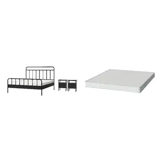 STJÄRNÖ/BRUKSVARA Bed with 16cm thick mattress, pocket sprung, foam, extra firm