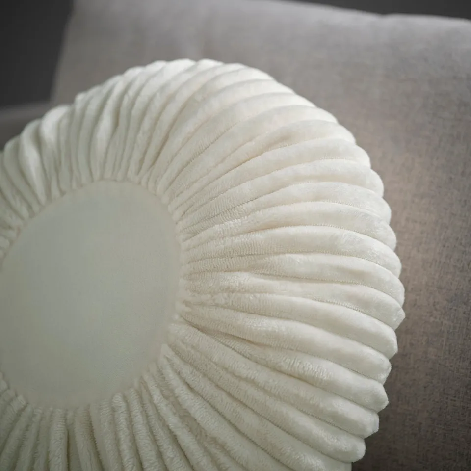 SYRENBUSKE Cushion, off-white, 38 cm