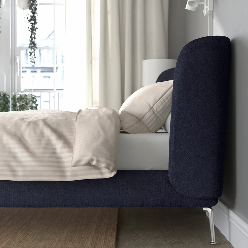 part: TUFJORD upholstered bed frame
